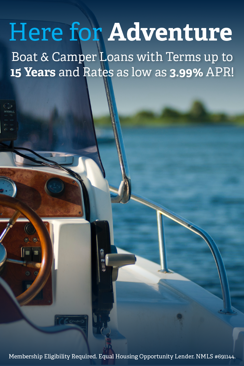 Here for Adventure! Boat & Camper Loans | Rates as low as 3.99% APR