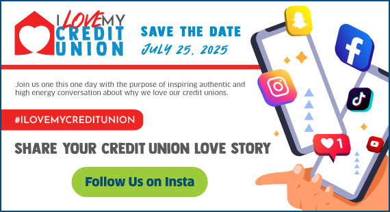 Save the date for I Love My Credit Union Day social media conversation