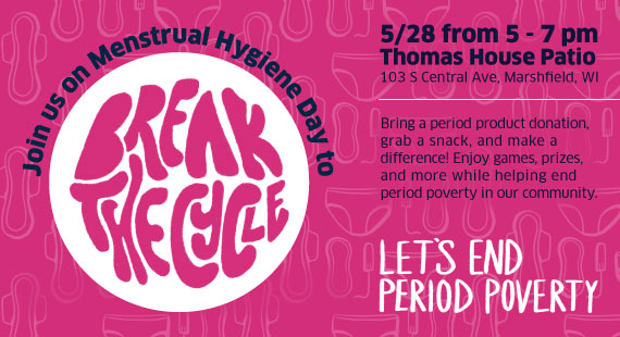Join us to Break The Cycle on May 28th 