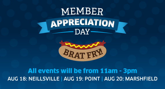 Member Appreciation Day Brat Frys 2026
