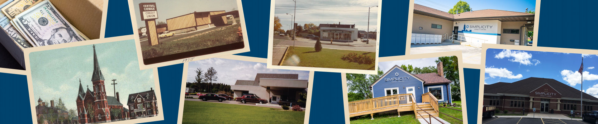 Historical images of Simplicity CU's branches